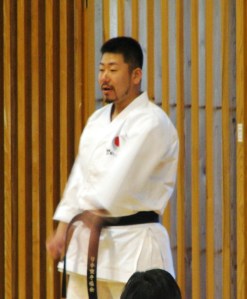 curso com kurihara sensei Kurihara sensei- instrutor oficial da JKA