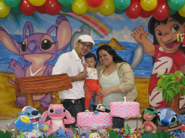 Família Pinto Aniversário de Dida Yuuna