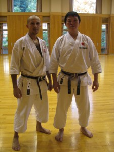 Pinto San e Kobayashi sensei