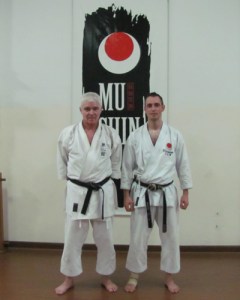 Encontro internacional na Mushikan 