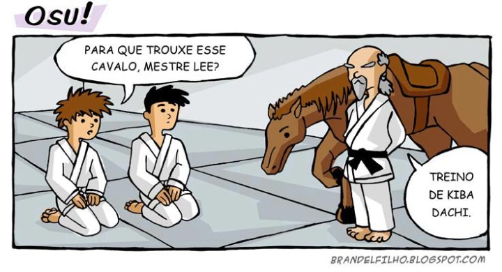 Brandel Filho no pinto karate dojo
