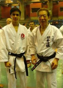 Jose Pedro e Kanazawa sensei Curso com Kanazawa sensei no Rio de Janeiro