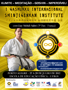 GASHUKKU INTERNACIONAL SHINJIGENKAN Gashukku Internacional com Guy Sahri sensei