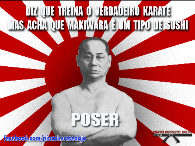 Motobu -poser Esporro de Choki Motobu