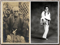 Chotoku Kyan e Jyoen Nakazato, Fundadores do Shorinji-ryu