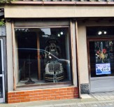 Loja de afiação de facas e espadas em Kamakura.