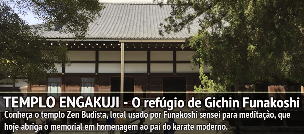 O refúgio de Funakoshi sensei