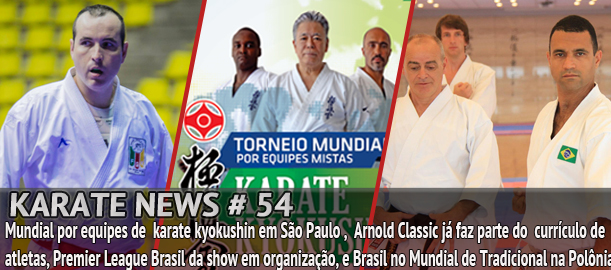 Entrevista exclusiva com André Maraschin, campeão do Arnold Classic, e Ronaldier Rodrigues, campeão Mundial de Karate Tradicional.