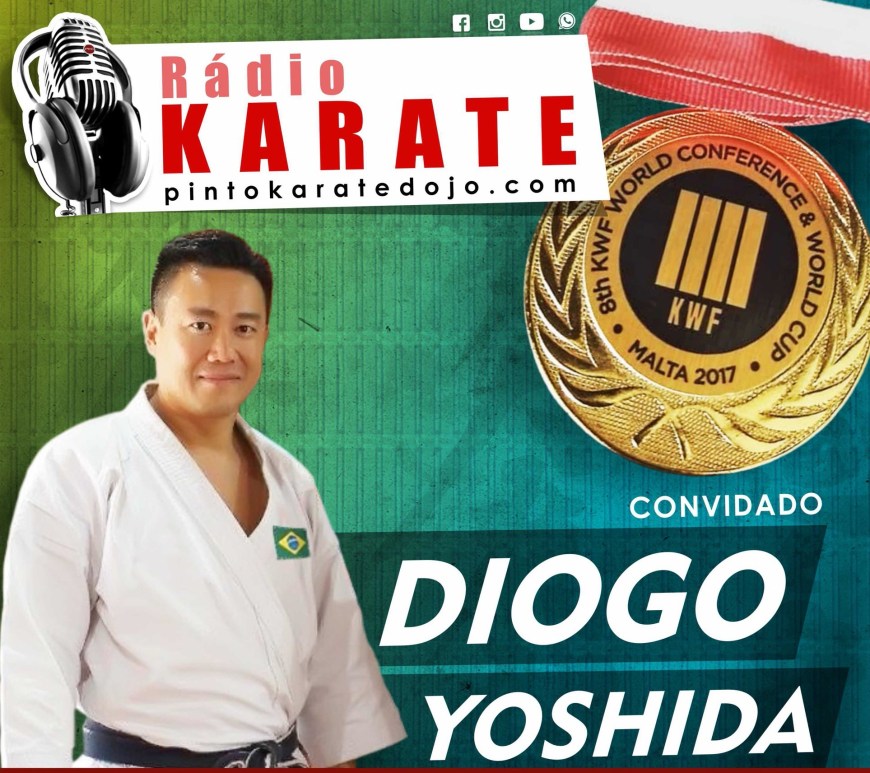 diogo yoshida campeão mundial de karate