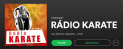 RÁDIO KARATE NO SPOTIFY