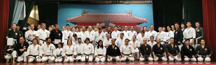 Seminario de okinawa karate e kobudo Jinbukai